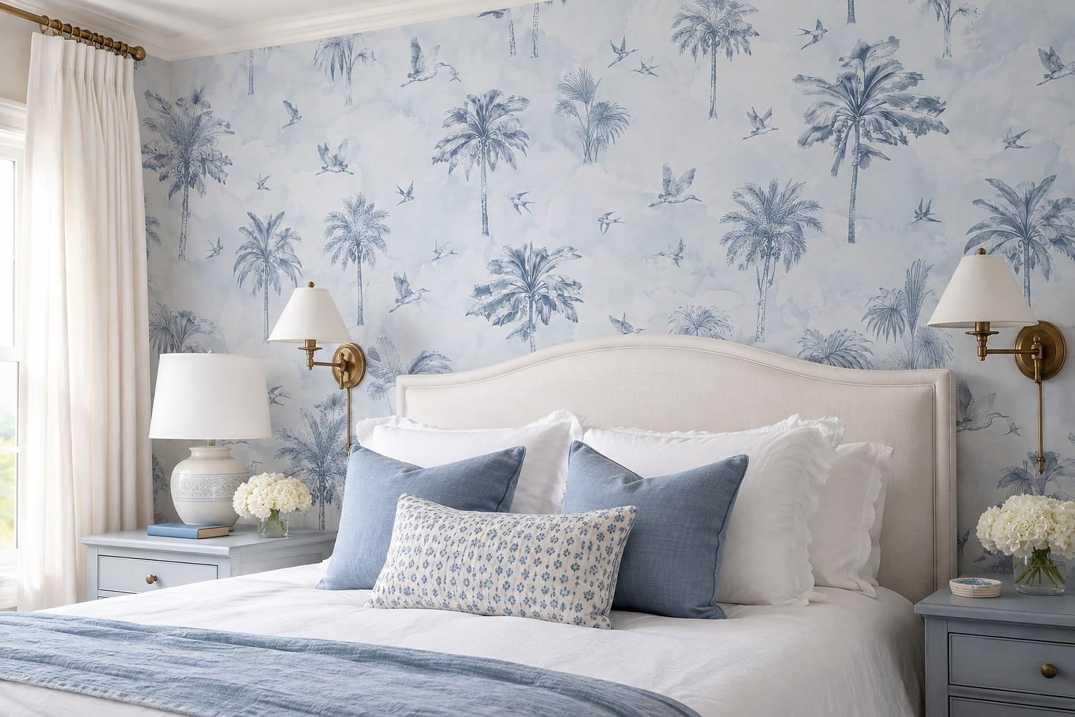 Tan And Neutral Abstract Forms Layered Linear Wallpaper Mural Bedroom-wallpaper-murals, Peel-and-stick Finish