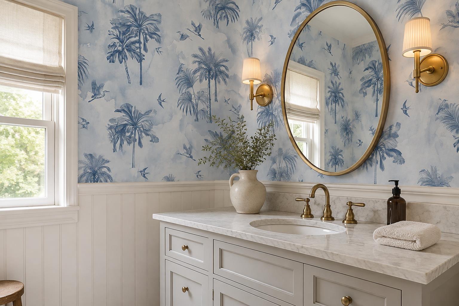 Tan And Neutral Abstract Forms Layered Linear Wallpaper Mural Accent-wall-wallpaper-murals, Peel-and-stick Finish