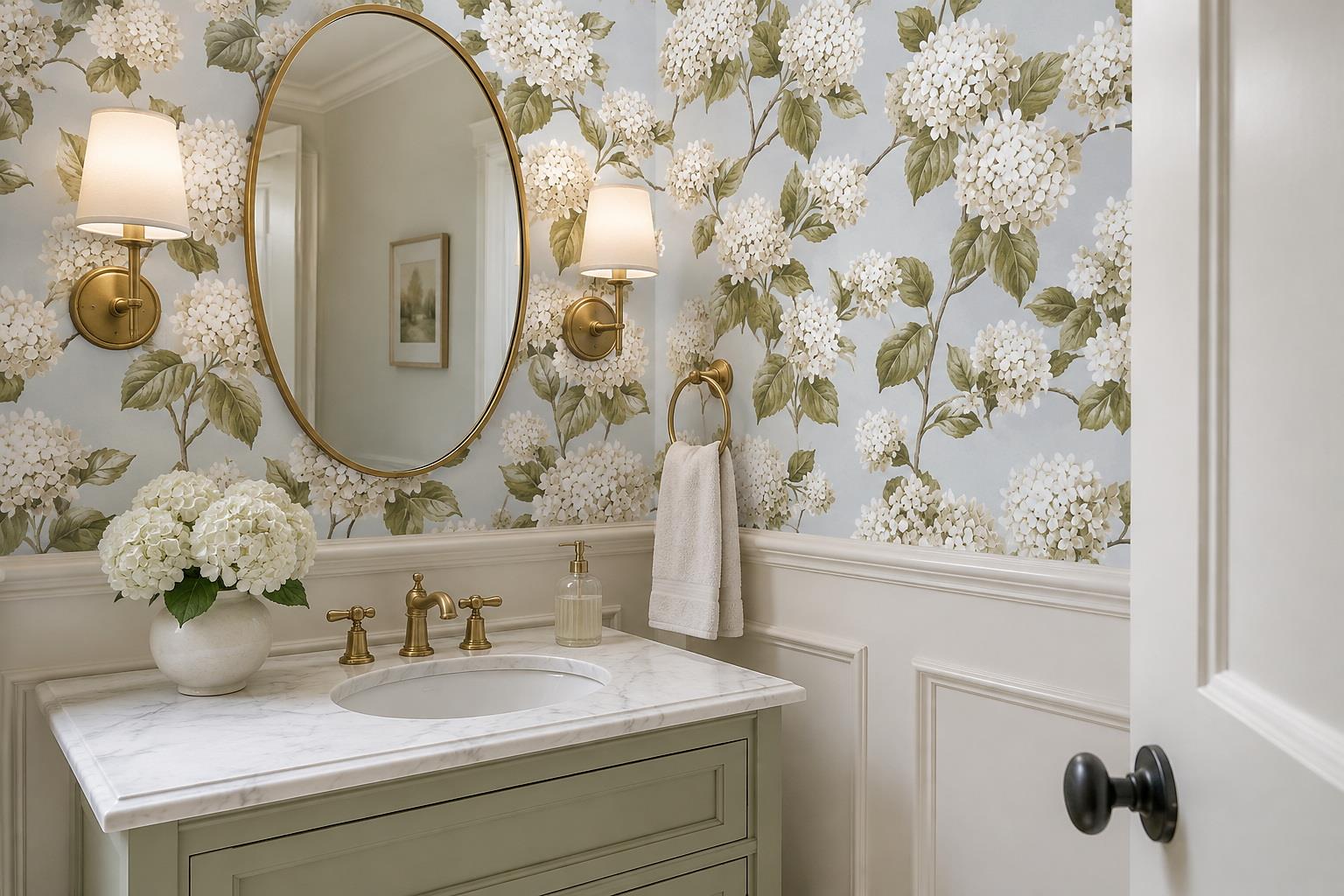 Tan And Neutral Abstract Forms Layered Detail Wallpaper Mural Accent-wall-wallpaper-murals, Peel-and-stick Finish