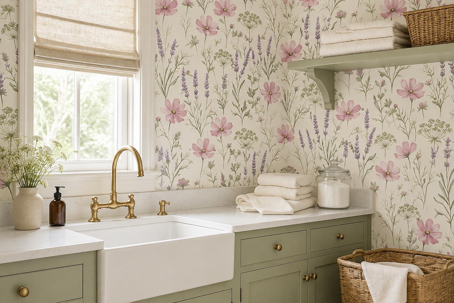 Tan And Neutral Abstract Forms Layered Measured Wallpaper Mural Accent-wall-wallpaper-murals, Peel-and-stick Finish
