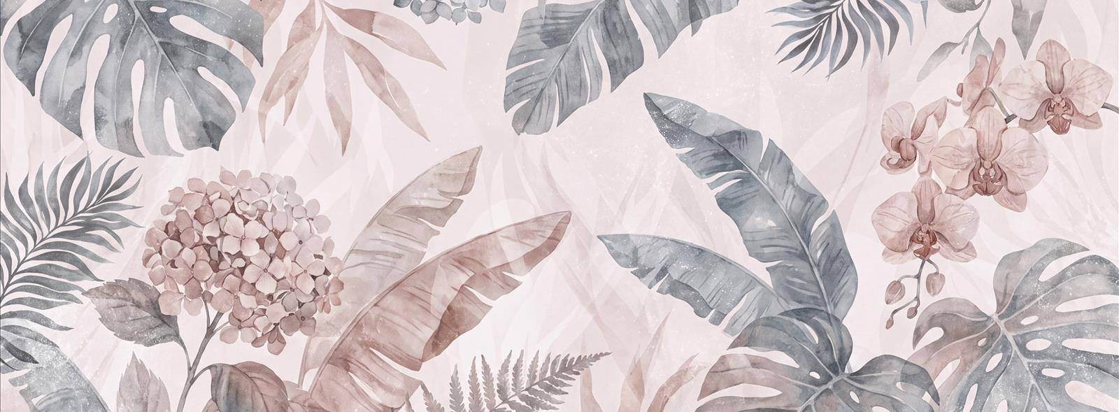 Tan And Neutral Abstract Forms Textured Graphic Wallpaper Mural Bedroom-wallpaper-murals, Peel-and-stick Finish