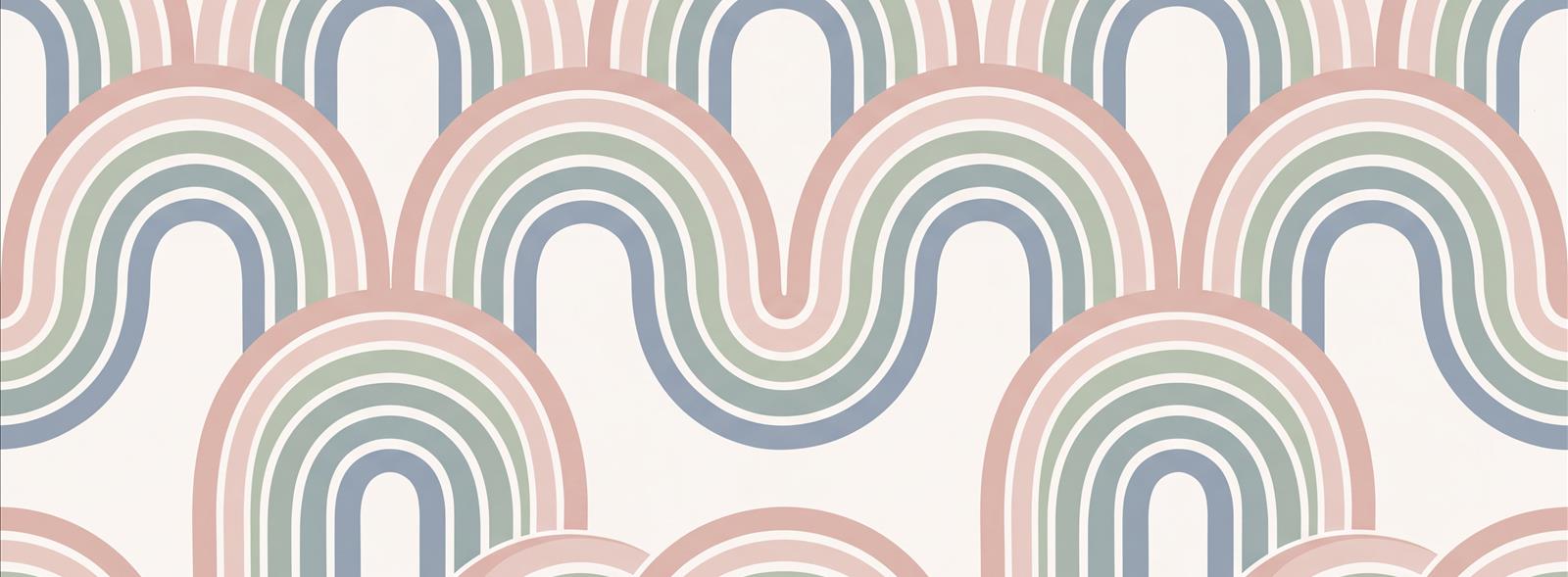 Tan And Neutral Abstract Forms Textured Tones Wallpaper Mural Accent-wall-wallpaper-murals, Peel-and-stick Finish