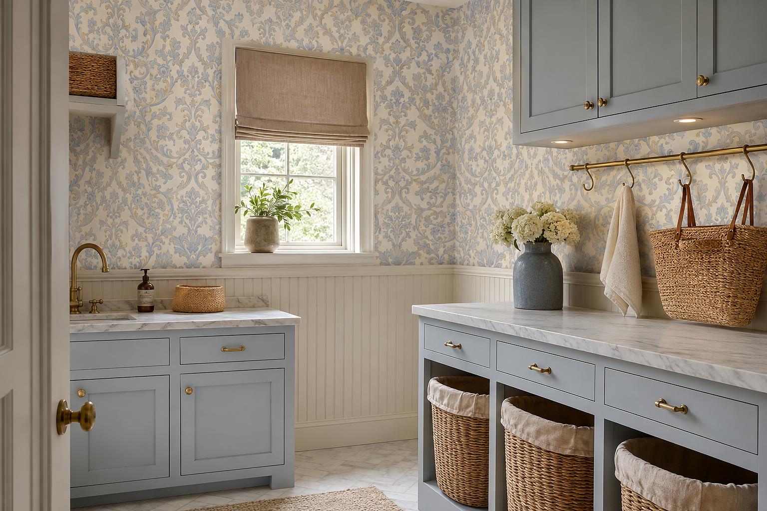 Tan And Neutral Abstract Forms Organic Textured Wallpaper Mural Accent-wall-wallpaper-murals, Peel-and-stick Finish