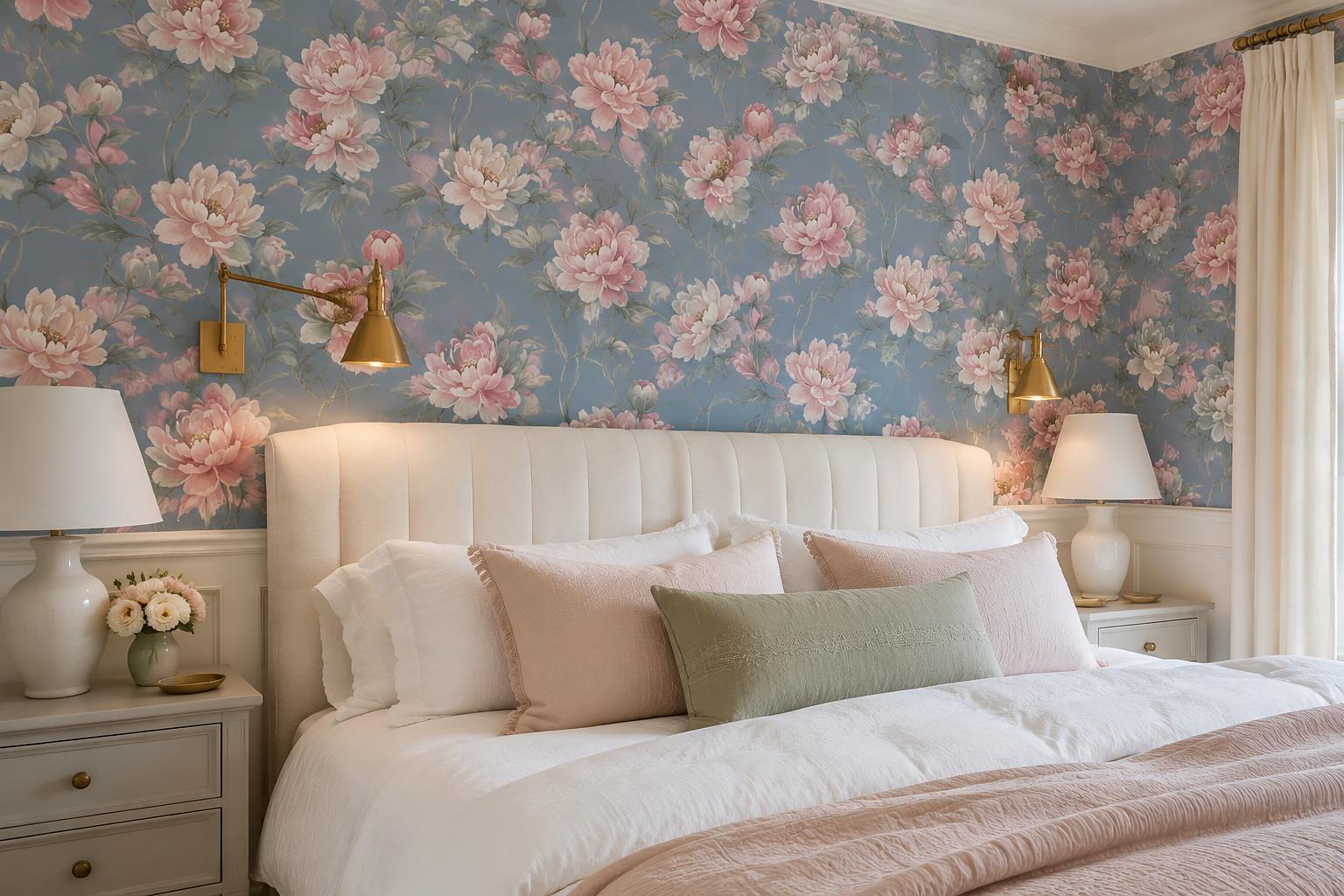 Tan And Neutral Abstract Forms Organic Brushwork Wallpaper Mural Bedroom-wallpaper-murals, Peel-and-stick Finish