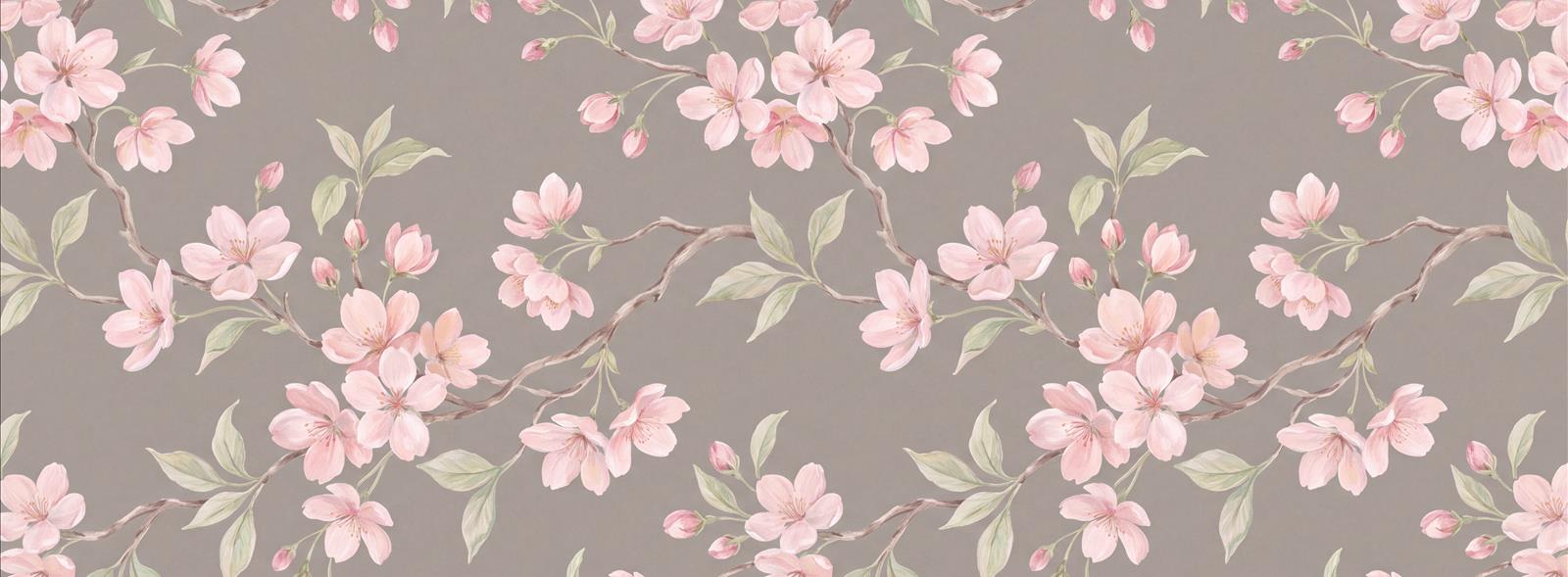 Tan And Neutral Abstract Forms Organic Contour Wallpaper Mural Entryway-wallpaper-murals, Peel-and-stick Finish