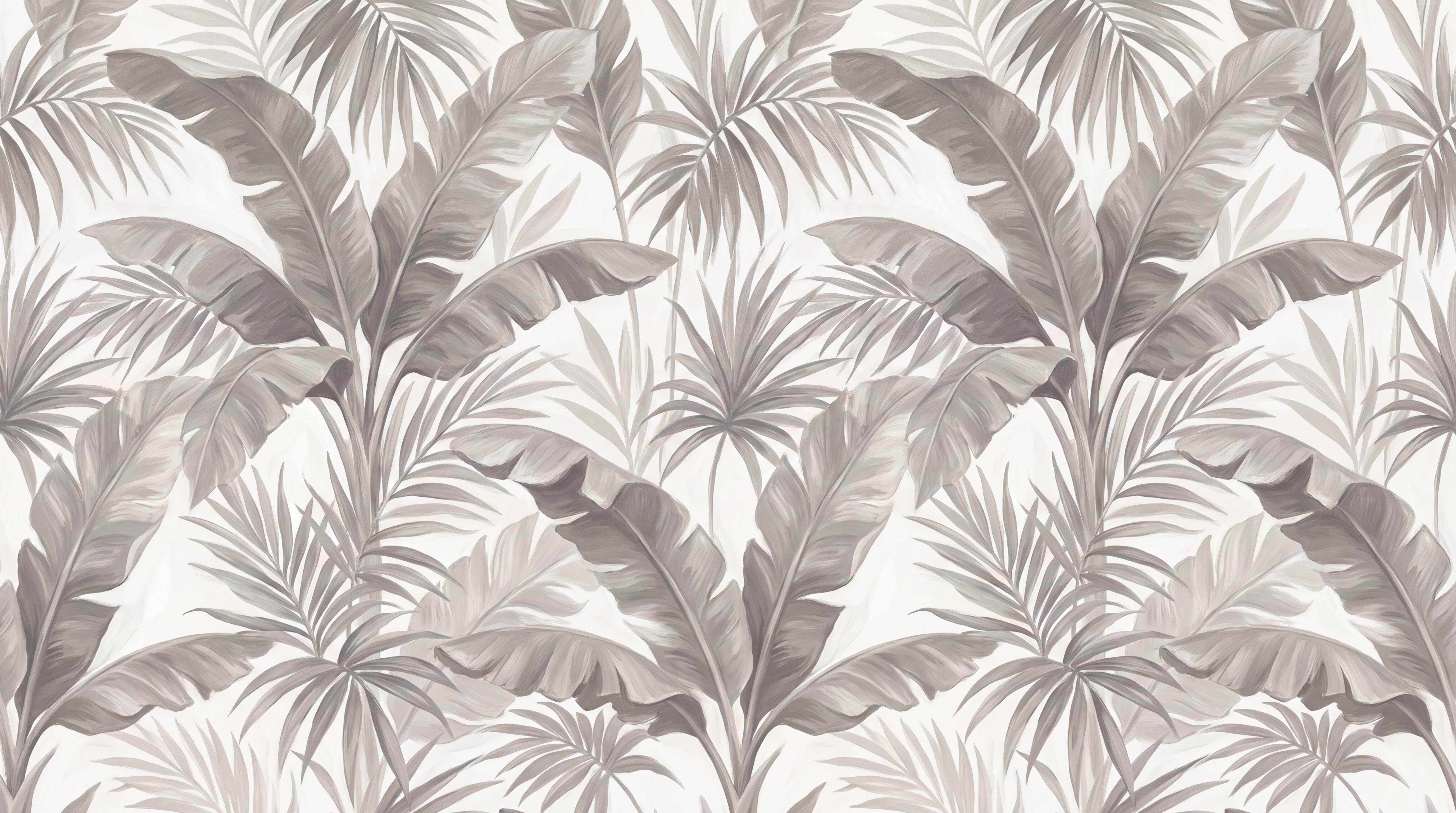 Tan And Neutral Abstract Forms Organic Forms Wallpaper Mural, Peel-and-stick Finish