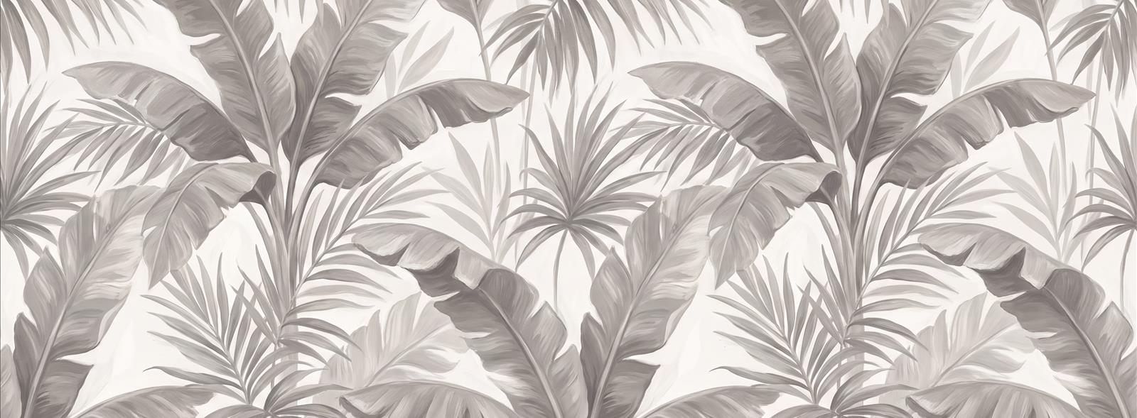 Tan And Neutral Abstract Forms Organic Forms Wallpaper Mural Bedroom-wallpaper-murals, Peel-and-stick Finish