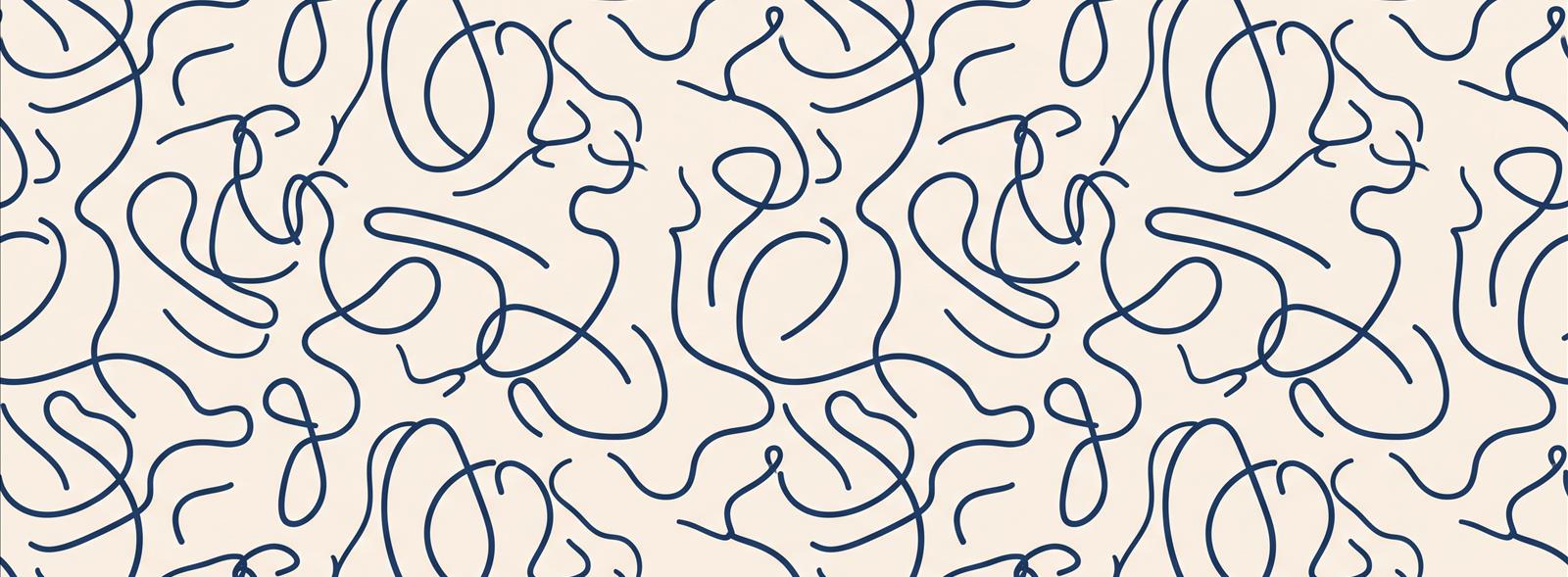 Tan And Neutral Abstract Forms Atmospheric Illustrated Wallpaper Mural Accent-wall-wallpaper-murals, Peel-and-stick Finish