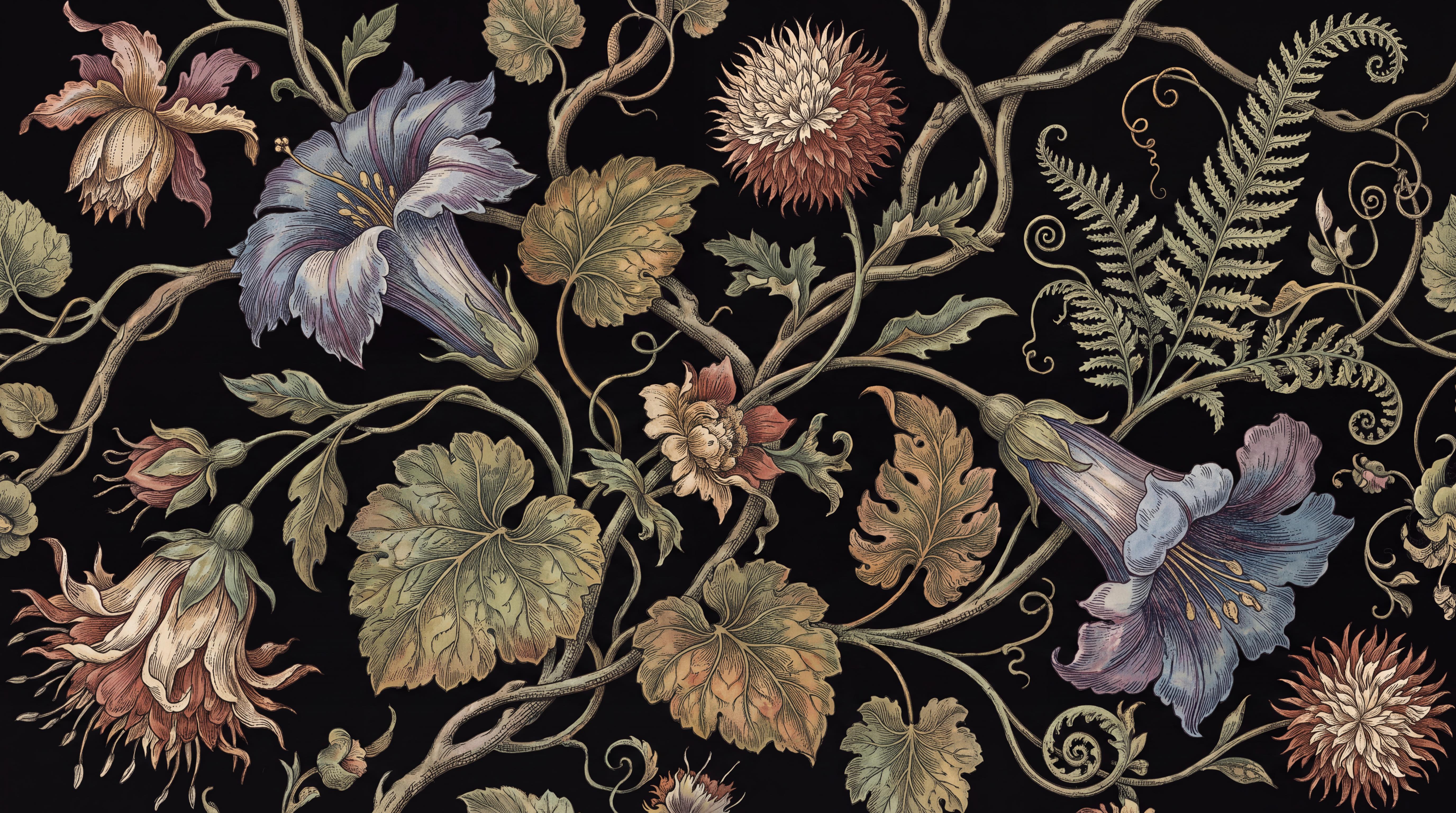 Tan And Neutral Abstract Forms Atmospheric Curved Wallpaper Mural, Peel-and-stick Finish