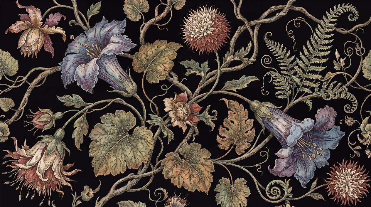 Tan And Neutral Abstract Forms Atmospheric Curved Wallpaper Mural Accent-wall-wallpaper-murals, Peel-and-stick Finish