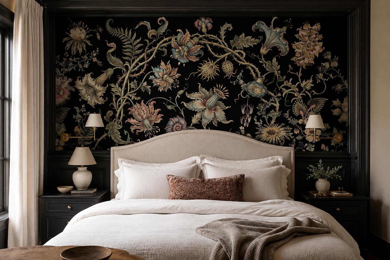 Tan And Neutral Abstract Forms Atmospheric Graphic Wallpaper Mural Bedroom-wallpaper-murals, Peel-and-stick Finish