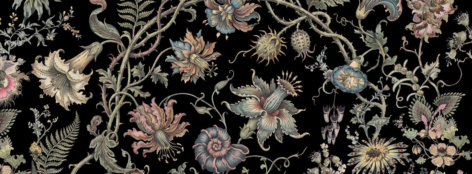 Tan And Neutral Abstract Forms Atmospheric Graphic Wallpaper Mural Accent-wall-wallpaper-murals, Peel-and-stick Finish