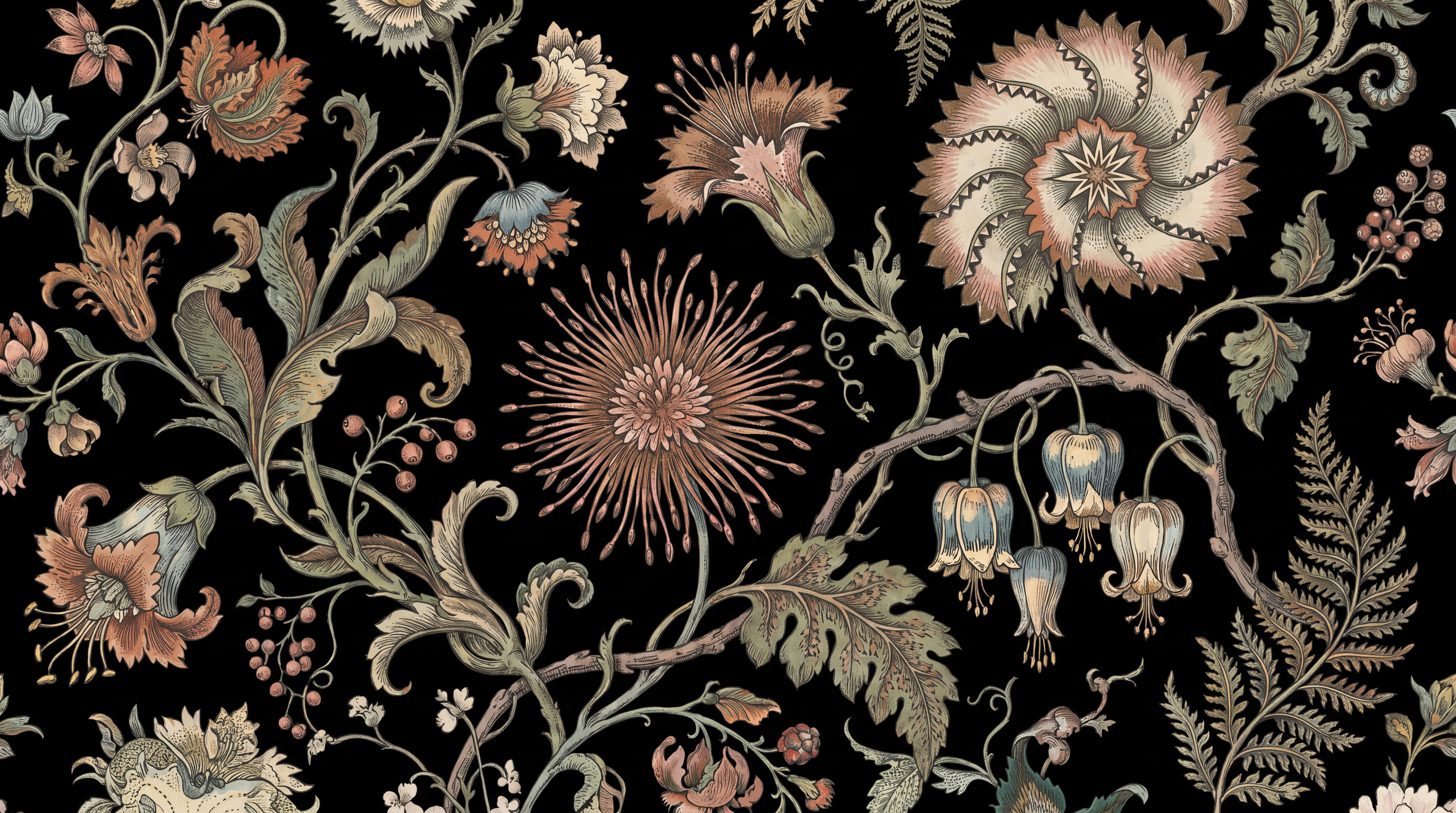 Tan And Neutral Abstract Atmospheric Hand Painted Wallpaper Mural, Peel-and-stick Finish