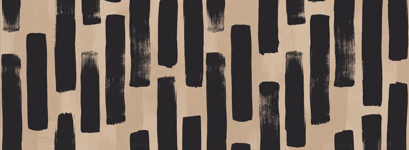 Tan And Neutral Abstract Forms Atmospheric Quiet Wallpaper Mural Entryway-wallpaper-murals, Peel-and-stick Finish