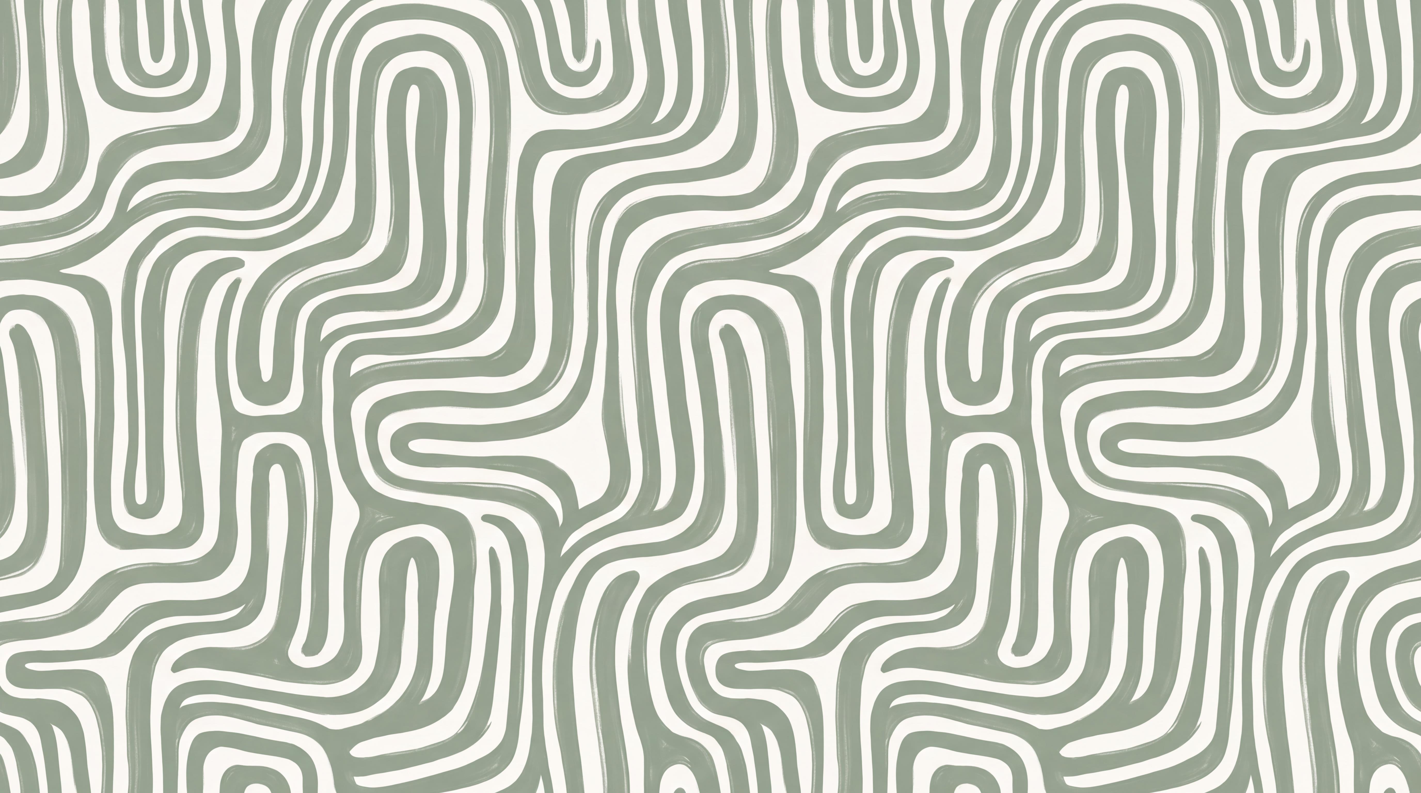 Tan And Neutral Abstract Forms Atmospheric Measured Wallpaper Mural, Peel-and-stick Finish