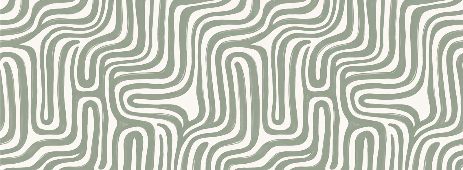 Tan And Neutral Abstract Forms Atmospheric Measured Wallpaper Mural Accent-wall-wallpaper-murals, Peel-and-stick Finish