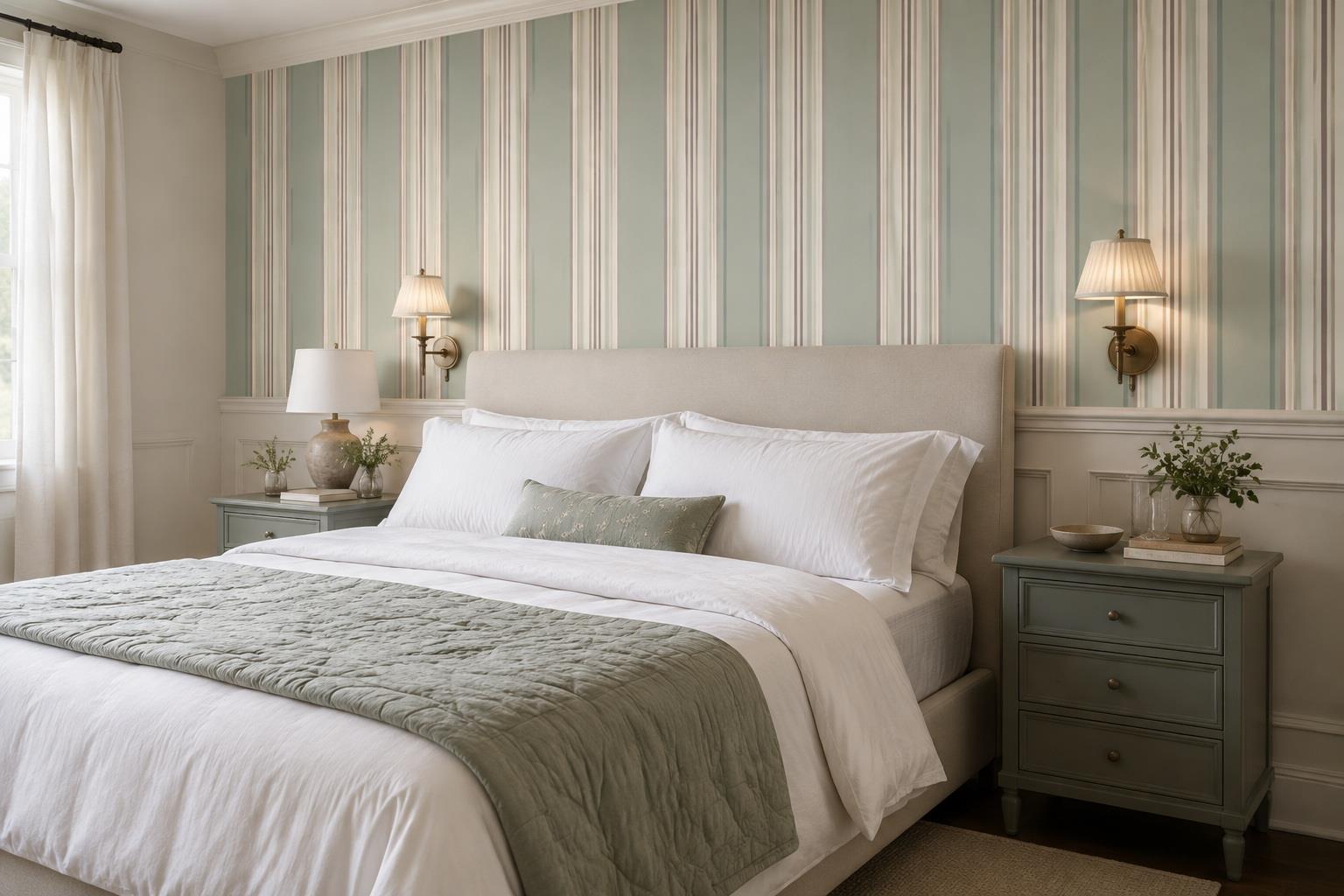 Tan And Neutral Abstract Forms Illustrated Brushwork Wallpaper Mural Bedroom-wallpaper-murals, Peel-and-stick Finish