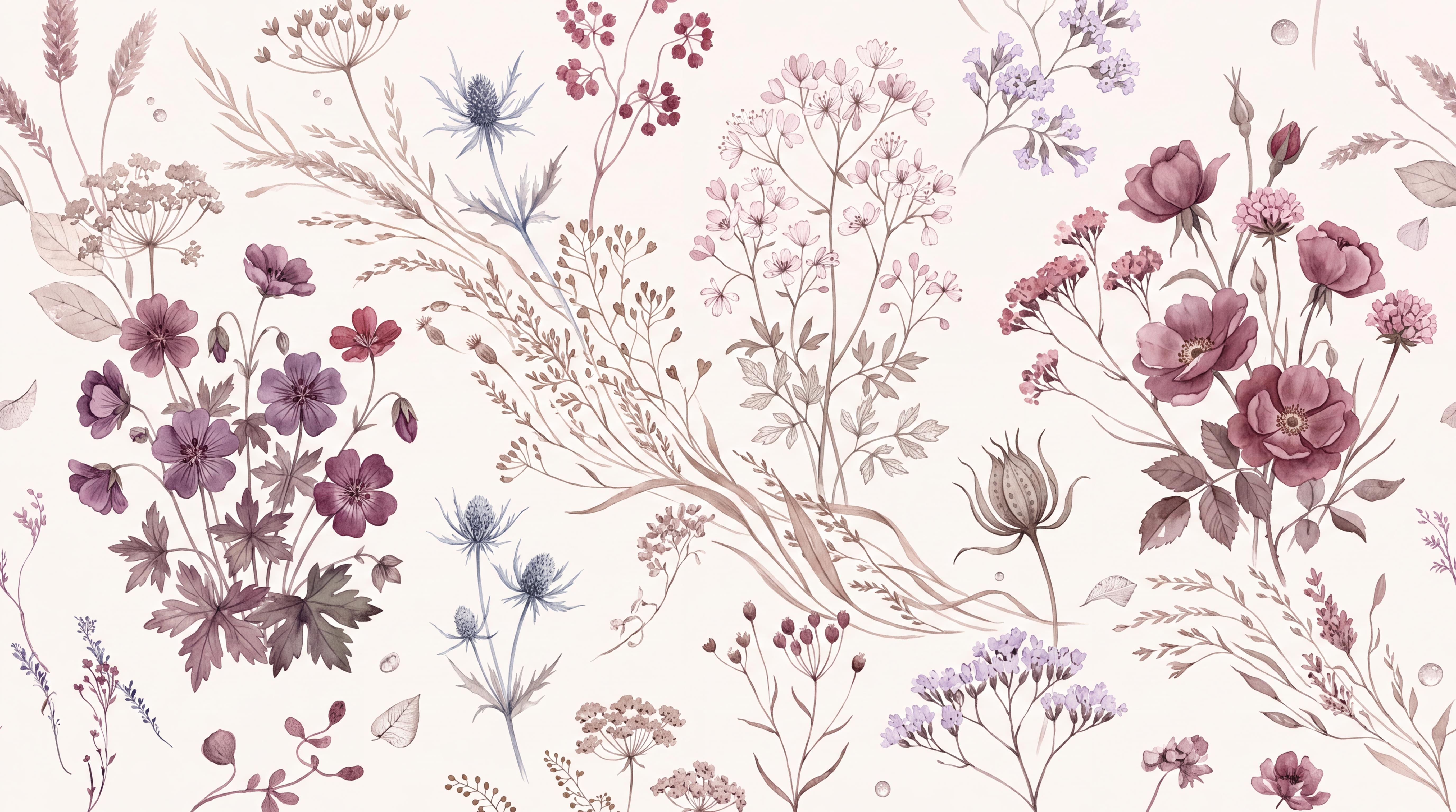 Tan And Neutral Abstract Forms Illustrated Bold Wallpaper Mural, Peel-and-stick Finish
