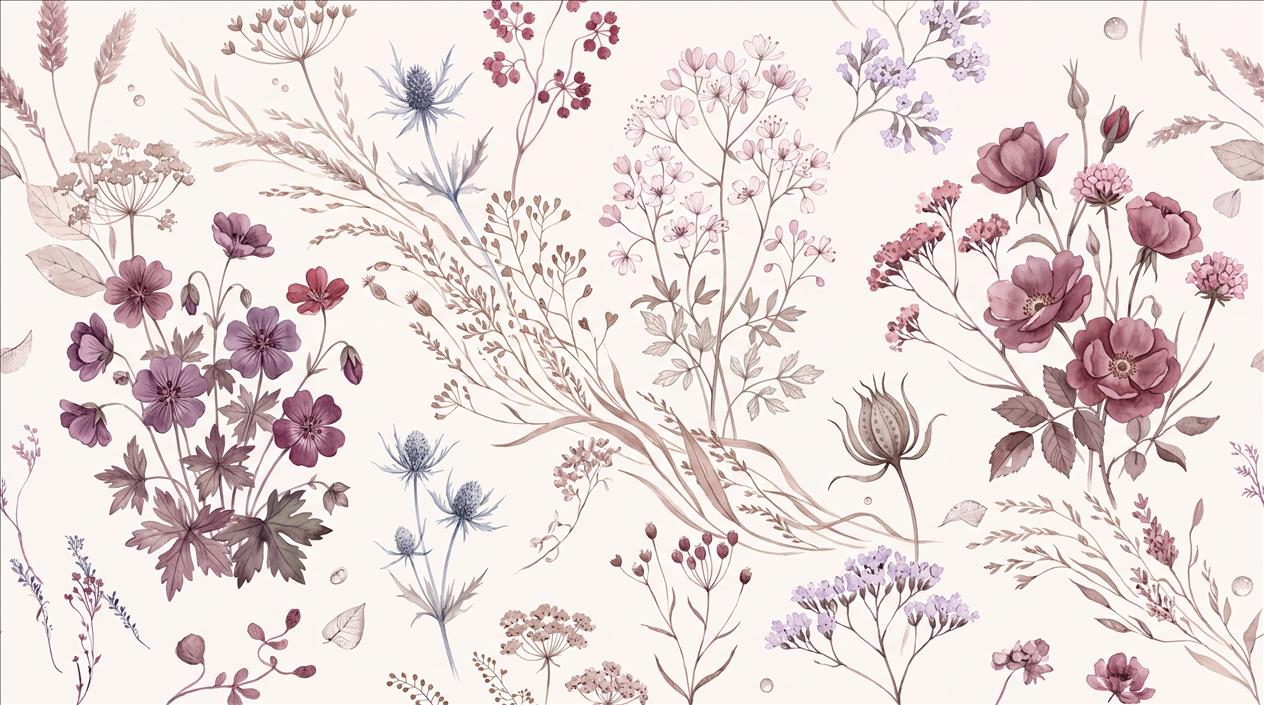 Tan And Neutral Abstract Forms Illustrated Bold Wallpaper Mural Accent-wall-wallpaper-murals, Peel-and-stick Finish