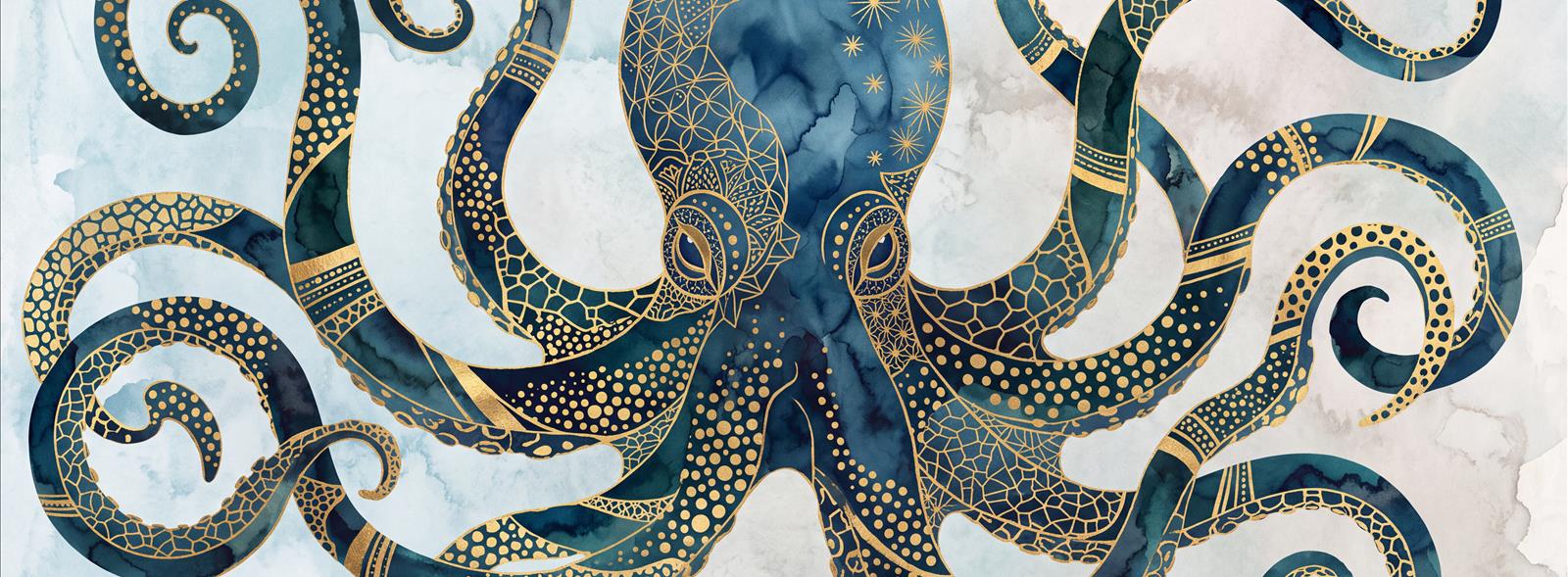 Tan And Neutral Abstract Forms Linear Painterly Wallpaper Mural Accent-wall-wallpaper-murals, Peel-and-stick Finish