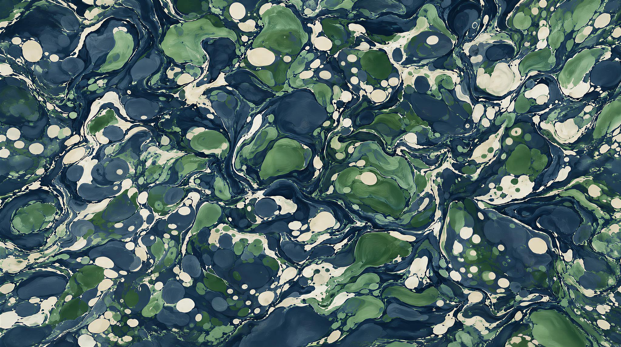 Navy Abstract Forms Wallpaper Mural Living-room-wallpaper-murals, Peel-and-stick Finish