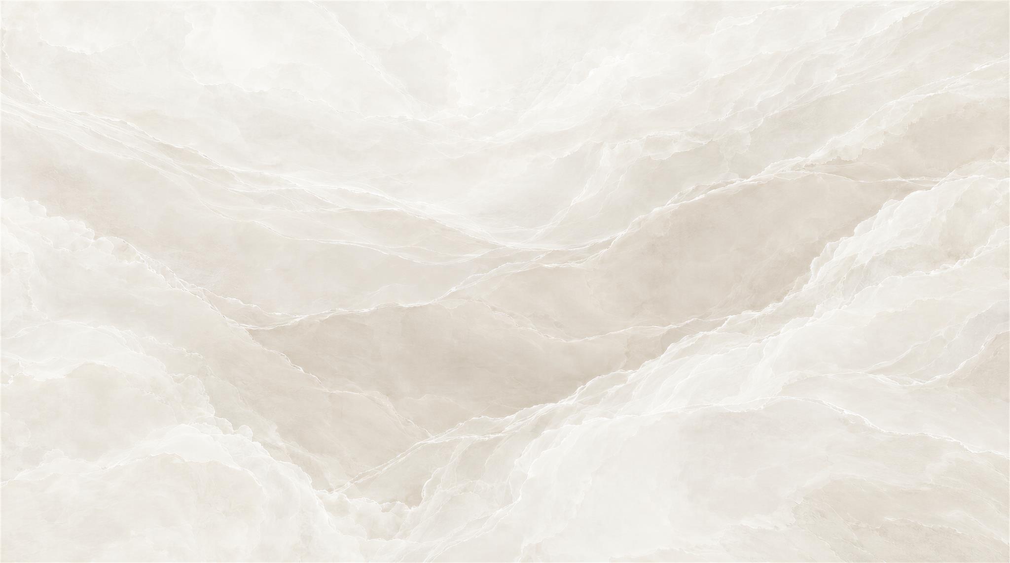 Ivory And Neutral Marble Veining Wallpaper Mural Accent-wall-wallpaper-murals, Peel-and-stick Finish