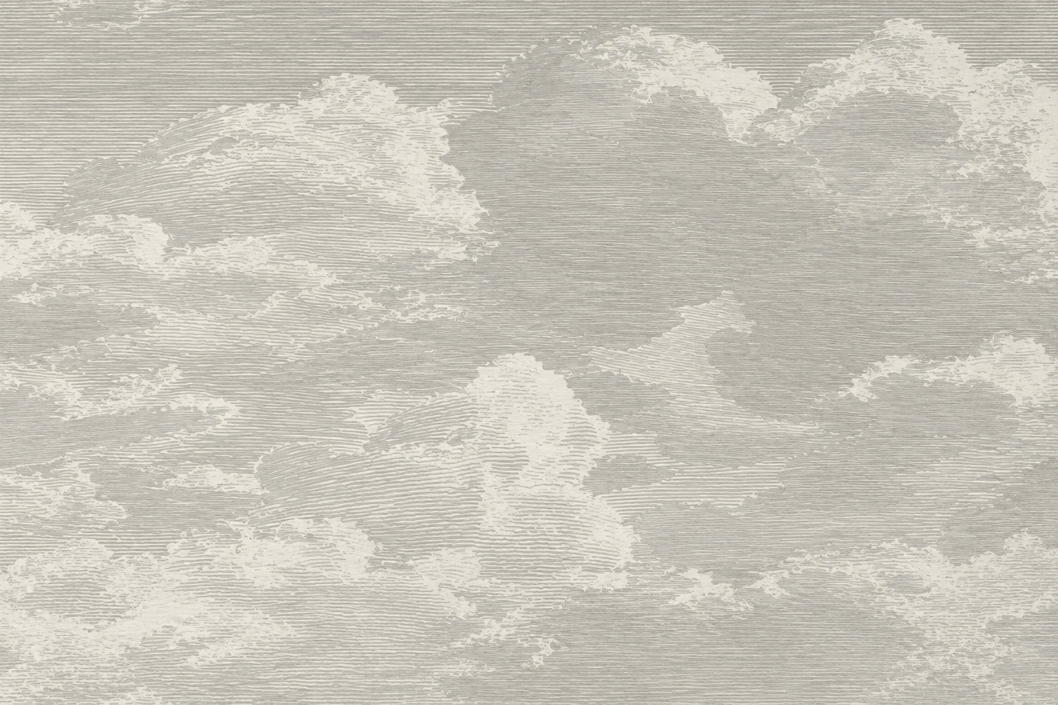 Grey And Neutral Decorative Patterning Wallpaper Mural, Peel-and-stick Finish
