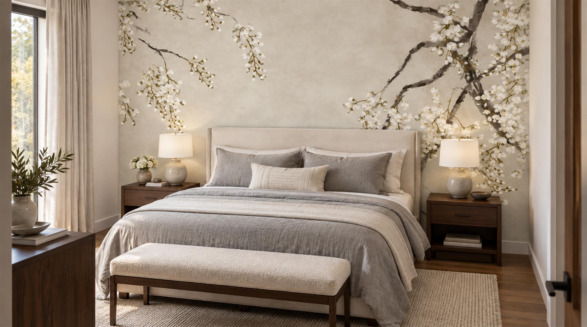 How to Remove Mural Wallpaper Without Rushing the Wall — wallpaper mural design preview, peel-and-stick finish