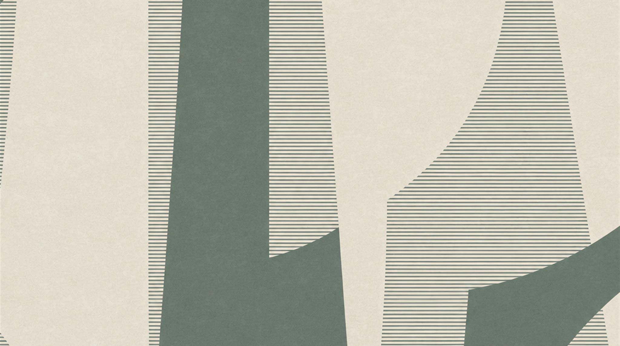 Neutral Abstract Forms Painterly Wallpaper Mural Accent-wall-wallpaper-murals, Peel-and-stick Finish