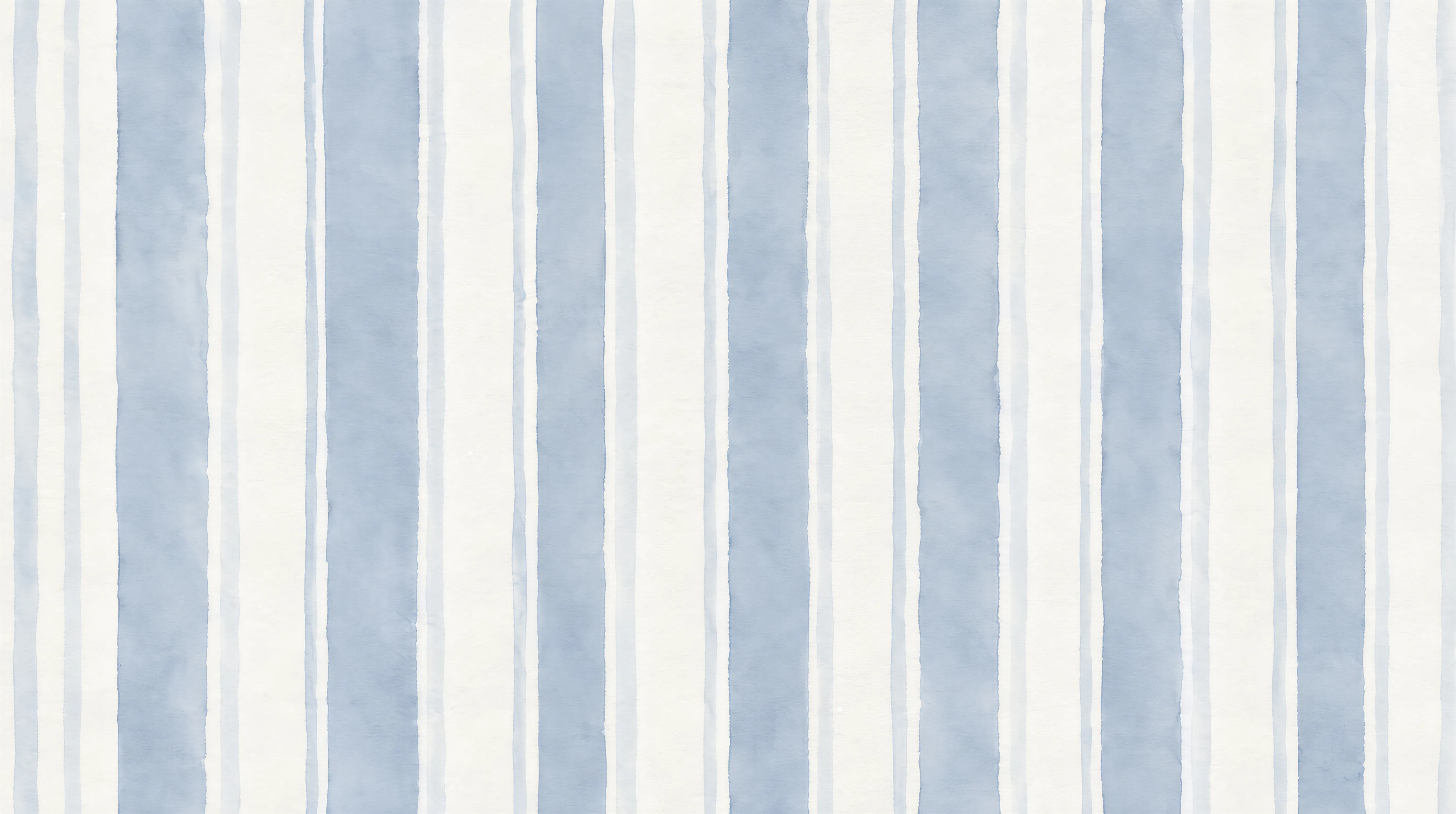 Blue And Neutral Striped Geometry Wallpaper Mural, Peel-and-stick Finish
