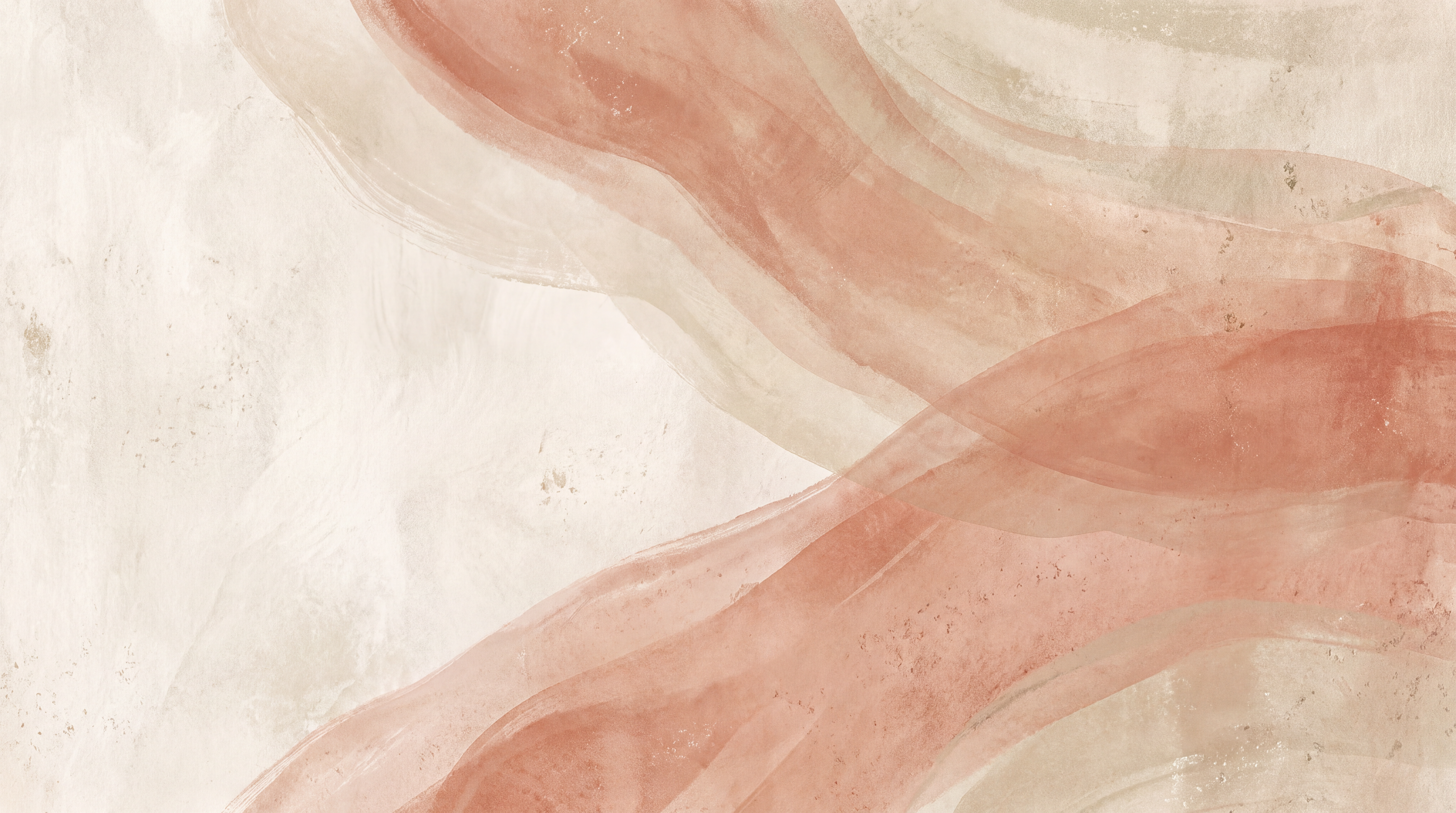 Red And Neutral Decorative Patterning Wallpaper Mural Layered Abstract, Peel-and-stick Finish