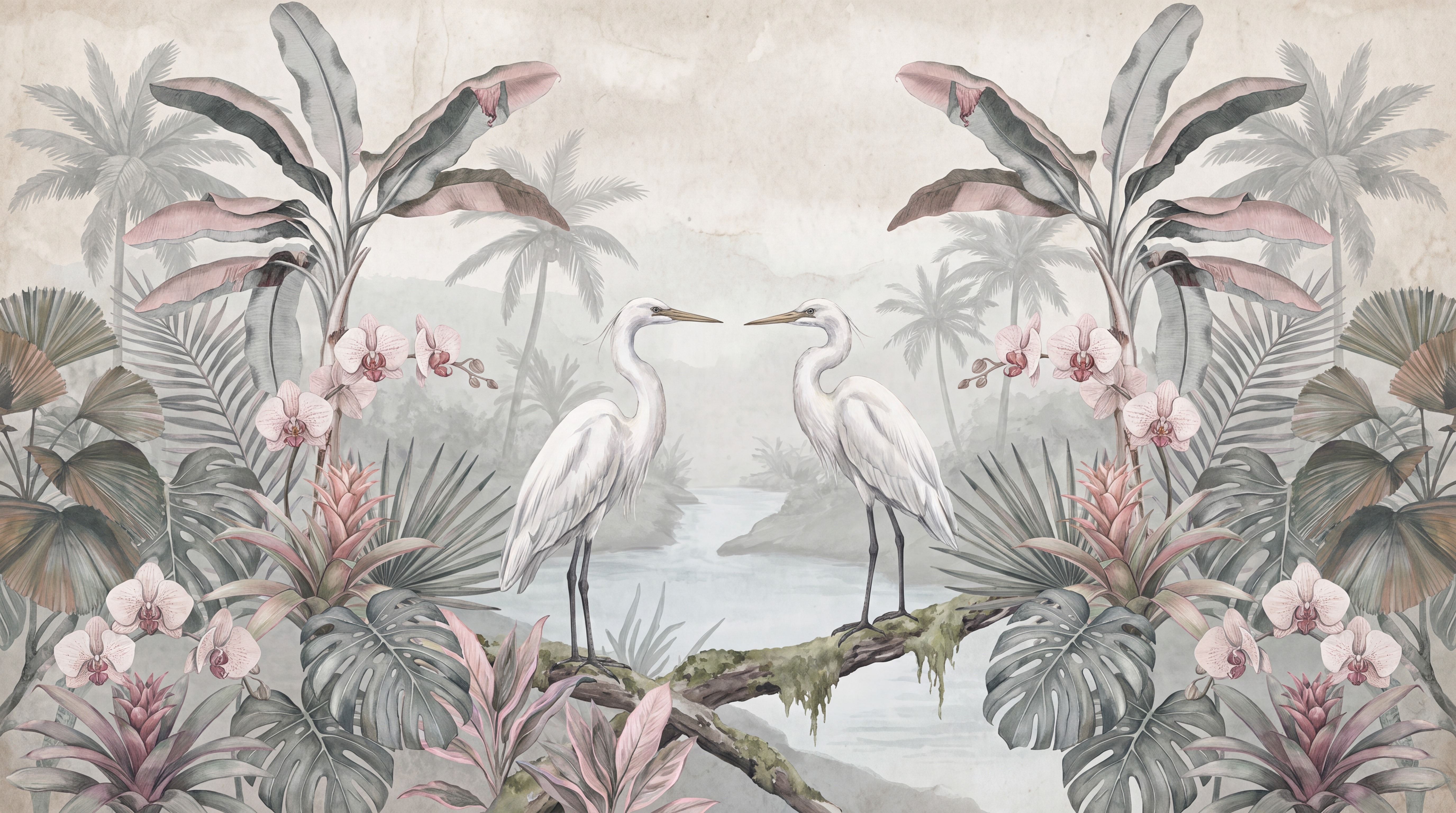 Is Mural Wallpaper Printed as One Large Image? — wallpaper mural design preview, peel-and-stick finish