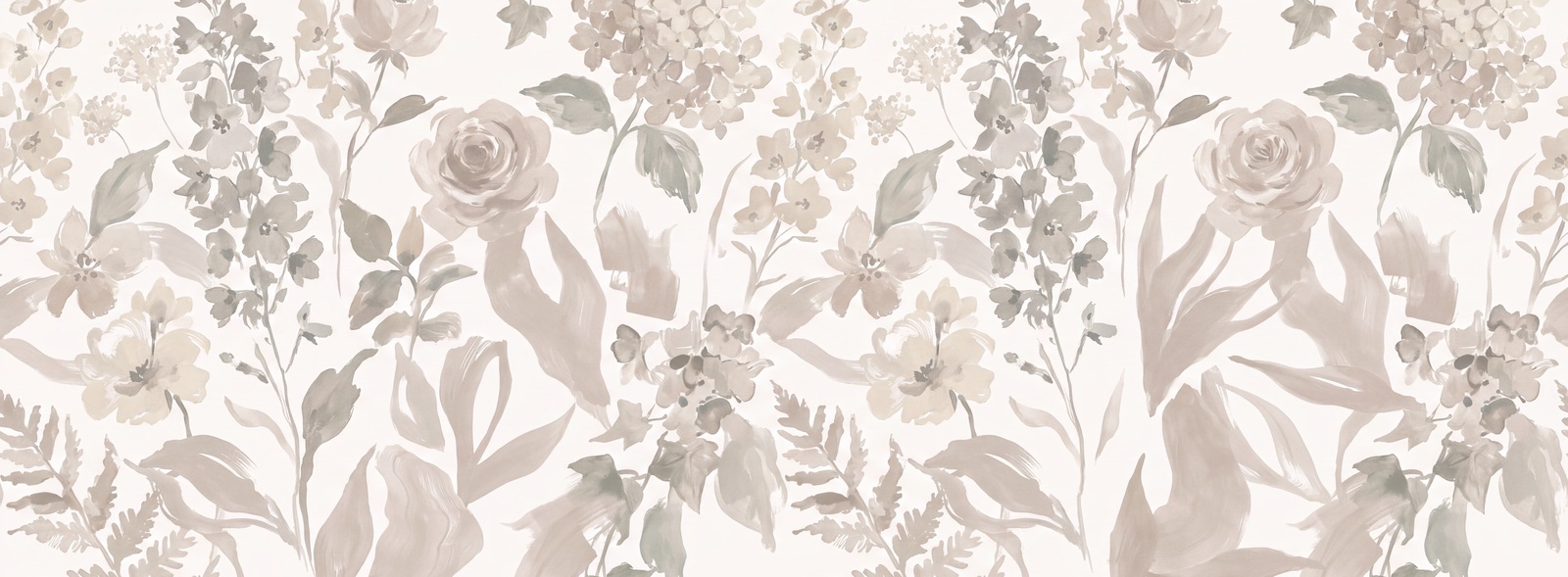 Neutral Abstract Forms Wallpaper Mural Layered Graphic Rhythm Wallpaper Accent-wall-wallpaper-murals, Peel-and-stick Finish