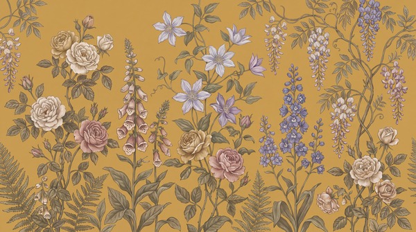 Neutral Decorative Patterning Textured Wallpaper Mural Feature-wall-wallpaper-murals, Peel-and-stick Finish