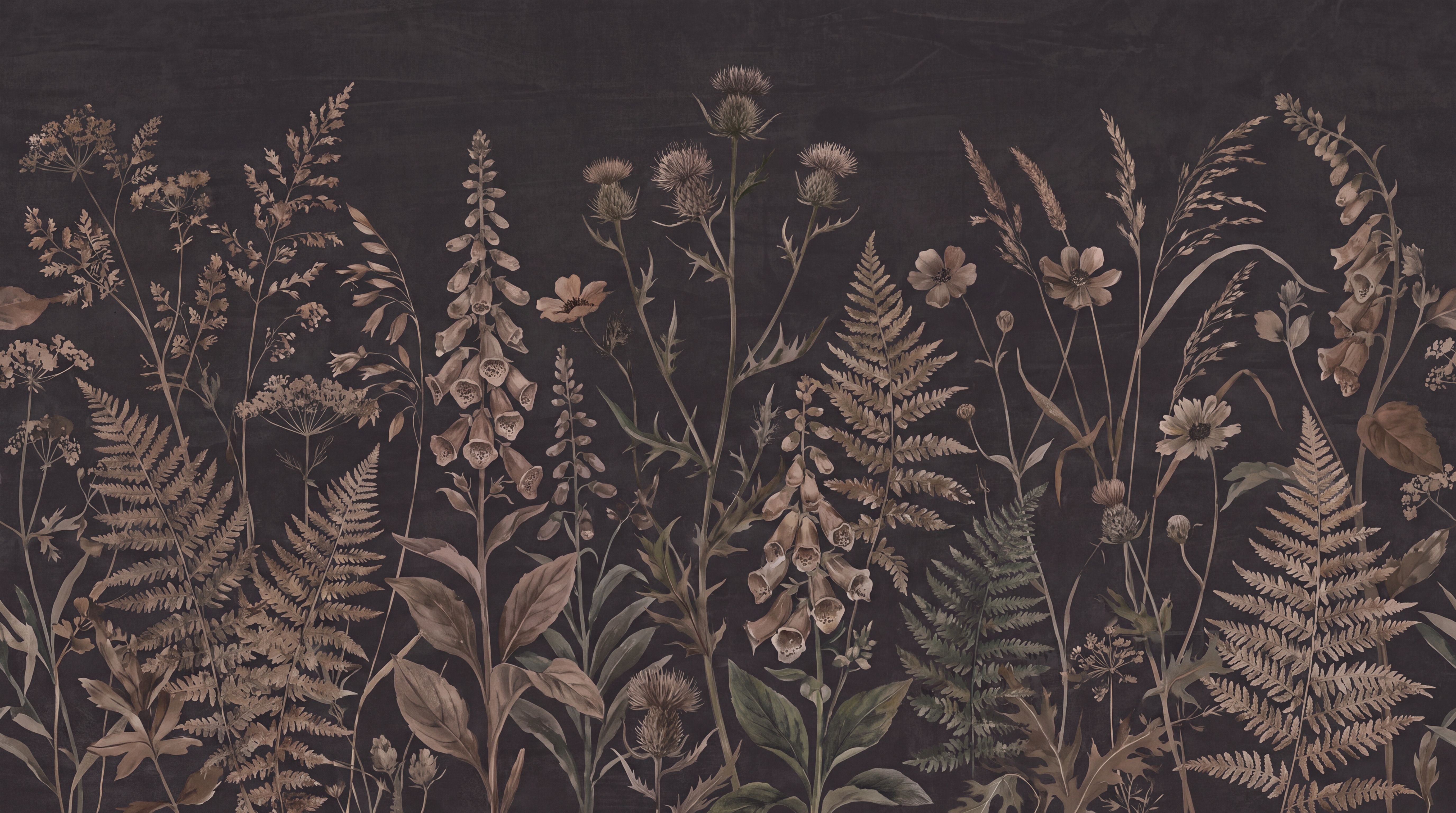 Neutral Stone Texture Painterly Wallpaper Mural, Peel-and-stick Finish