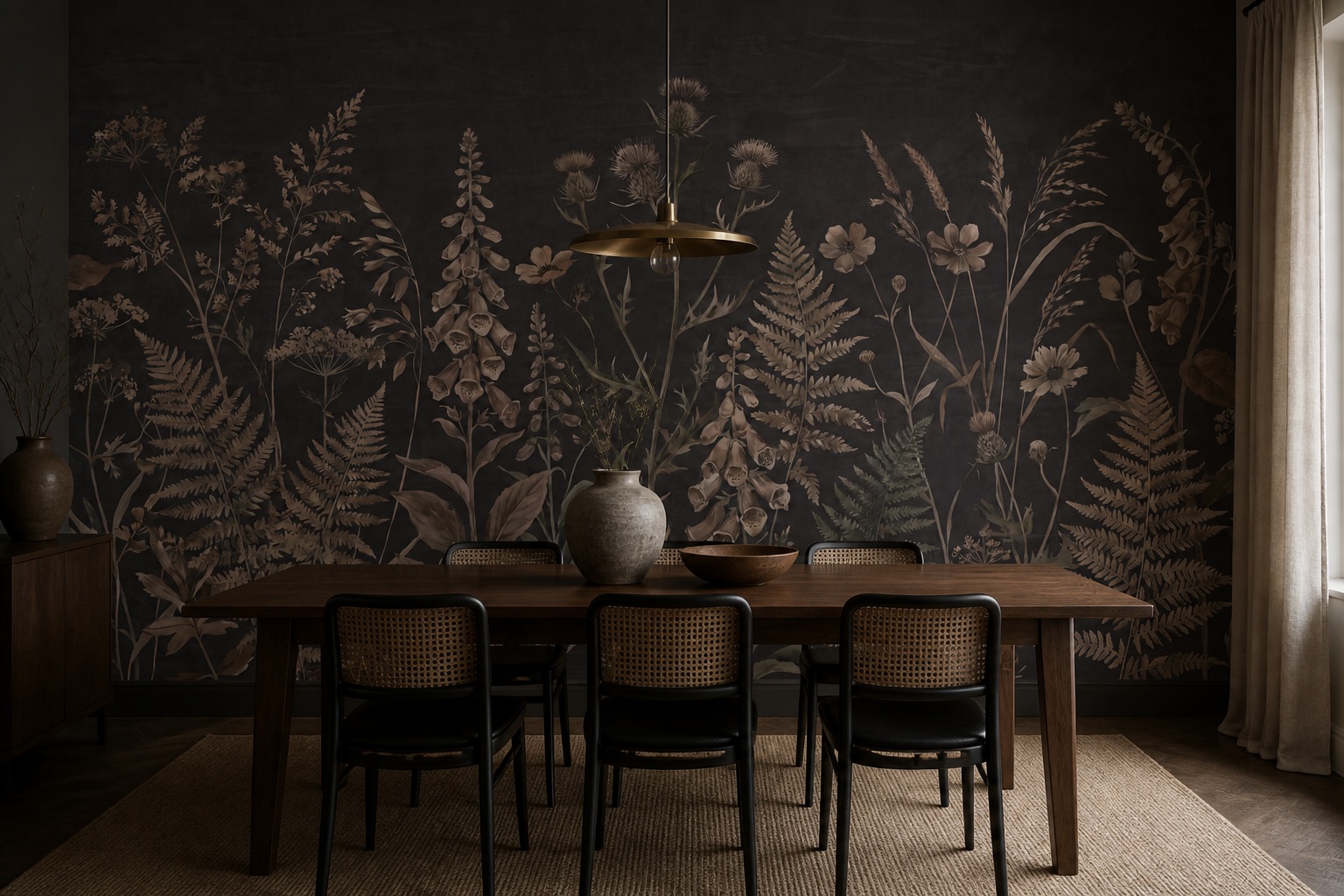 Neutral Stone Texture Painterly Wallpaper Mural Kitchen-wallpaper-murals, Peel-and-stick Finish