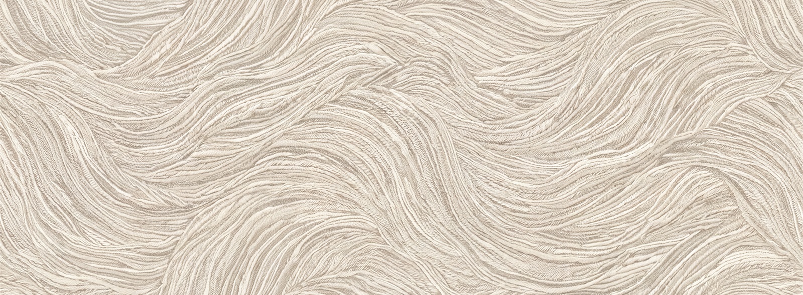 Beige Sweeping Swirl Forms Wallpaper Mural Accent-wall-wallpaper-murals, Peel-and-stick Finish