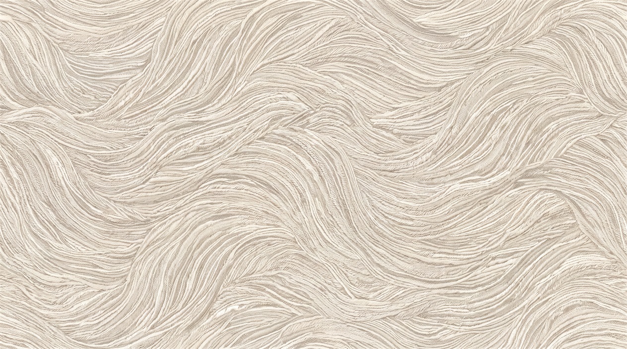 Beige Sweeping Swirl Forms Wallpaper Mural Accent-wall-wallpaper-murals, Peel-and-stick Finish
