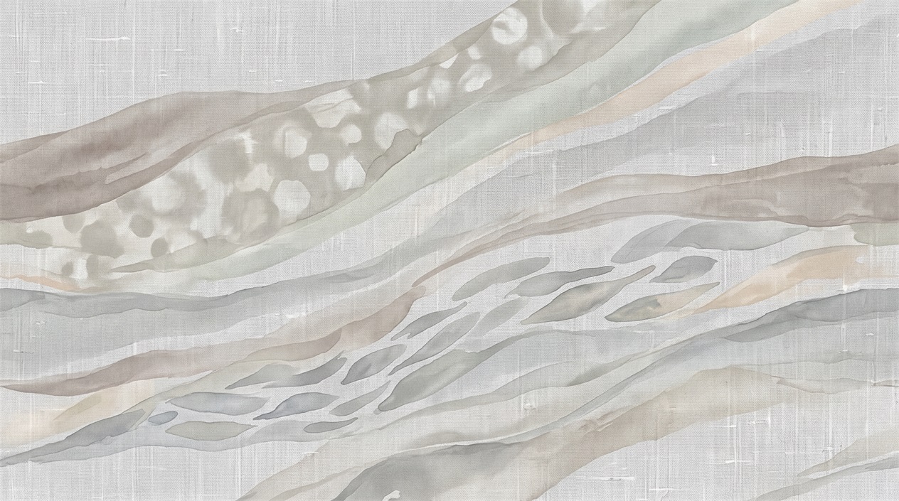 Grey And Red Striped Geometry Wallpaper Mural Accent-wall-wallpaper-murals, Peel-and-stick Finish